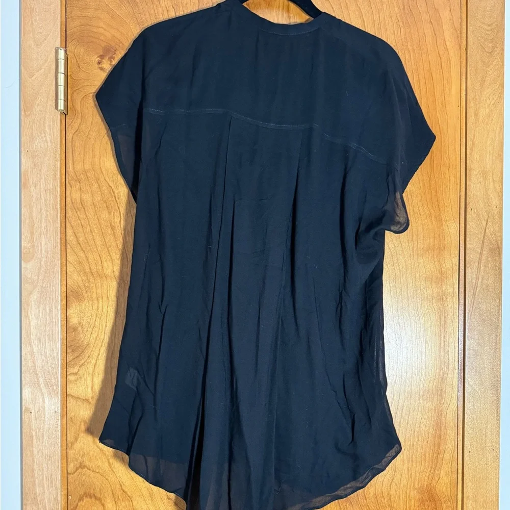 Helmut Lang Wrap Front Blouse- S - Picture 5 of 5